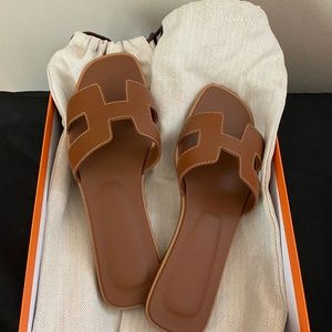 Hermes Oran Sandal - Size 38.5